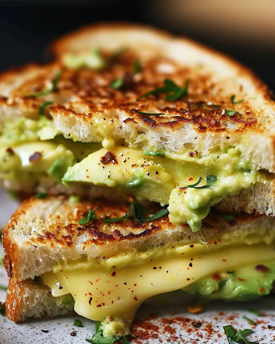 Creamy Avocado Grilled Cheese with Turkey Bacon: The Best Comfort Food