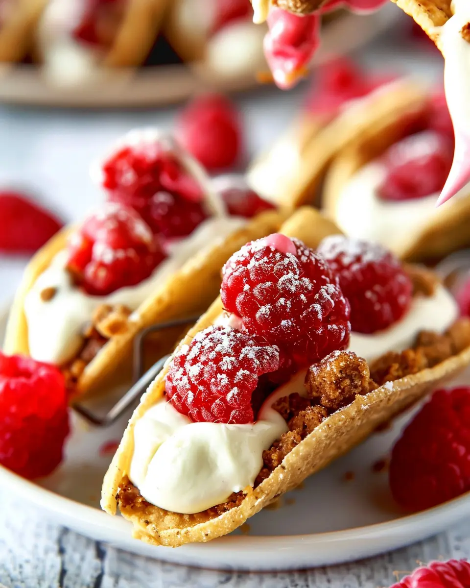 Raspberry Cheesecake Tacos: The Indulgent Twist You Need
