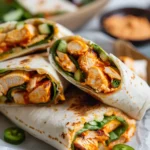 Grilled Buffalo Chicken Wraps Recipe
