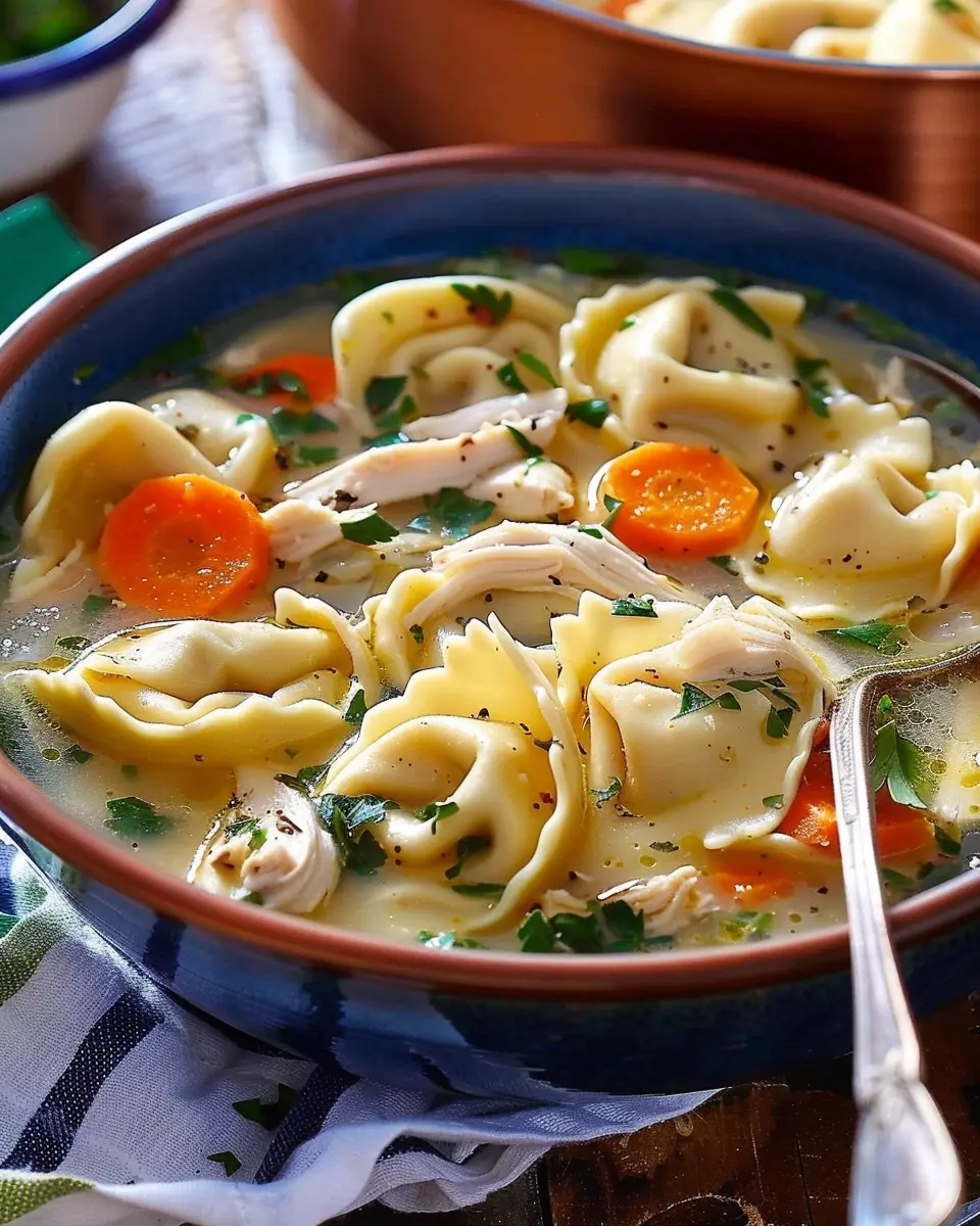 Chicken Tortellini Soup: Easy Comfort Food for Cozy Nights