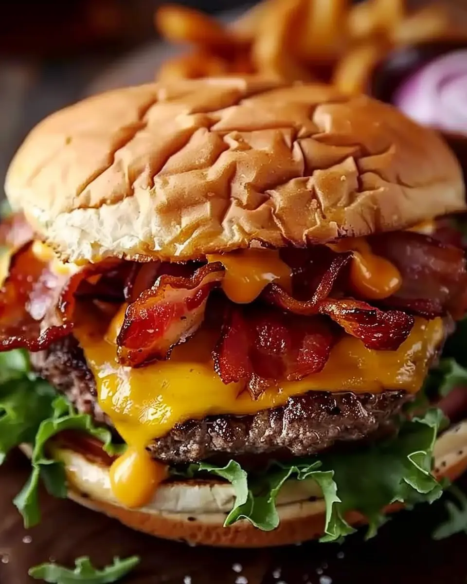 Crack Burgers: Juicy Turkey Bacon Delight for Food Lovers