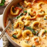 Creamy Tortellini Soup