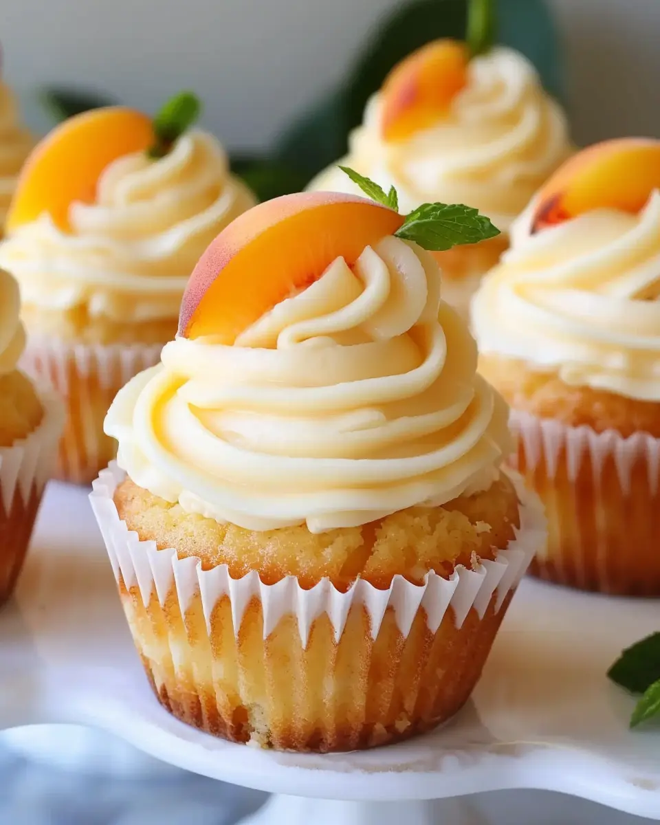 Honey Peach Cream Cheese Cupcakes: The Best Summer Treat Recipe
