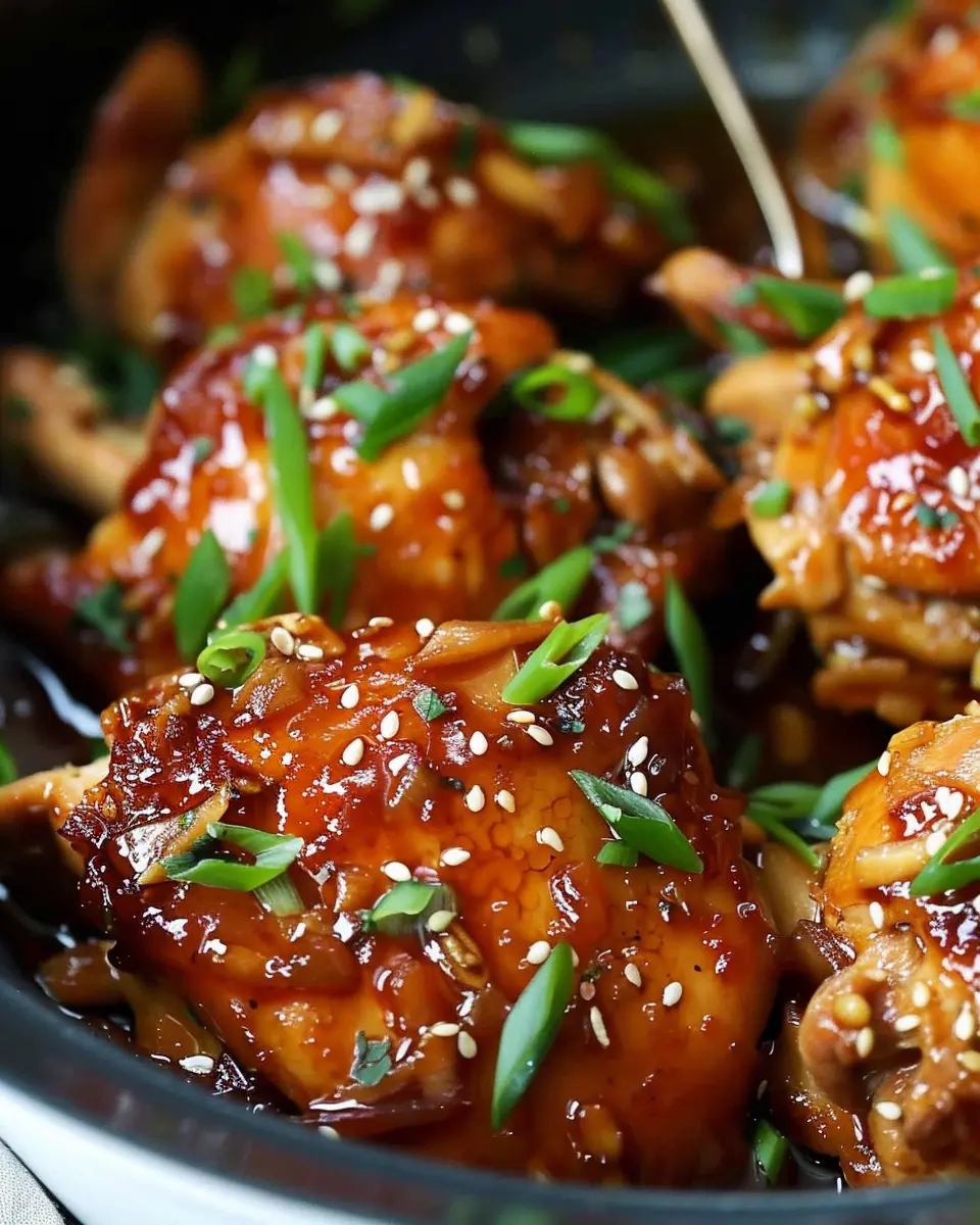 No-Fuss Slow Cooker Honey Garlic Chicken for Easy Weeknight Dinners