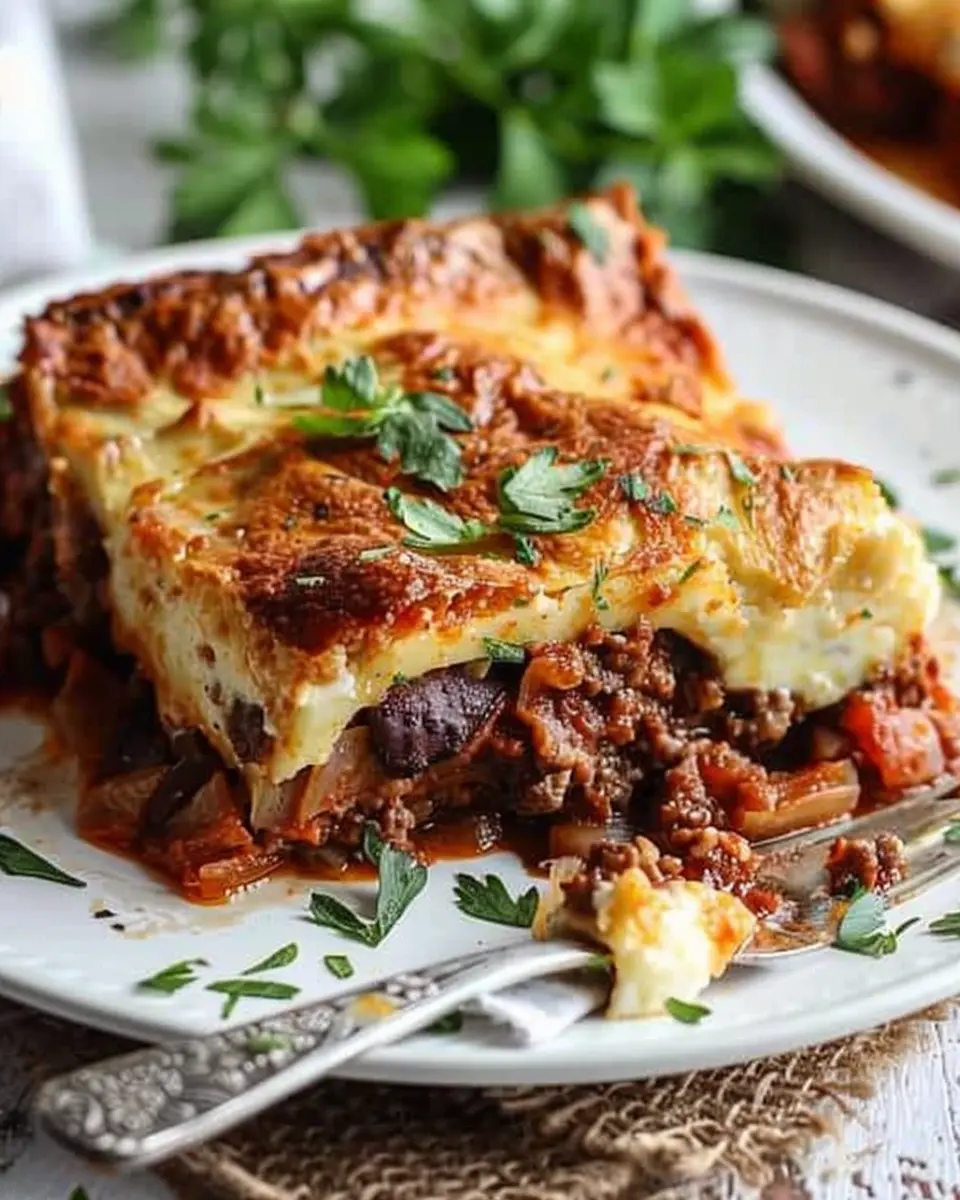 Classic Moussaka Recipe: Indulgent Flavor with a Healthy Twist