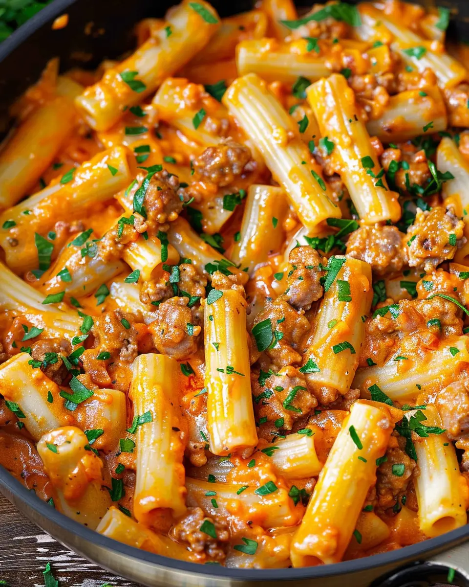 Creamy Sausage Rigatoni: A Delightful Twist on Comfort Food