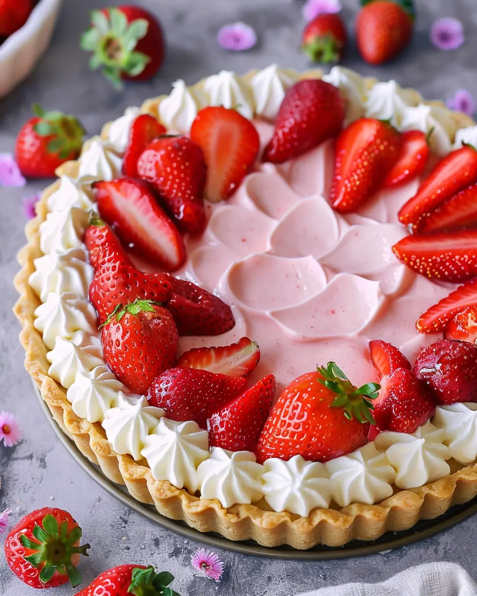 Whipped Strawberry Tart: The Best Easy Recipe for Summer Bliss