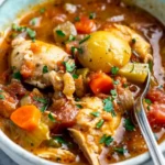 Slow Cooker Tuscan Chicken Stew