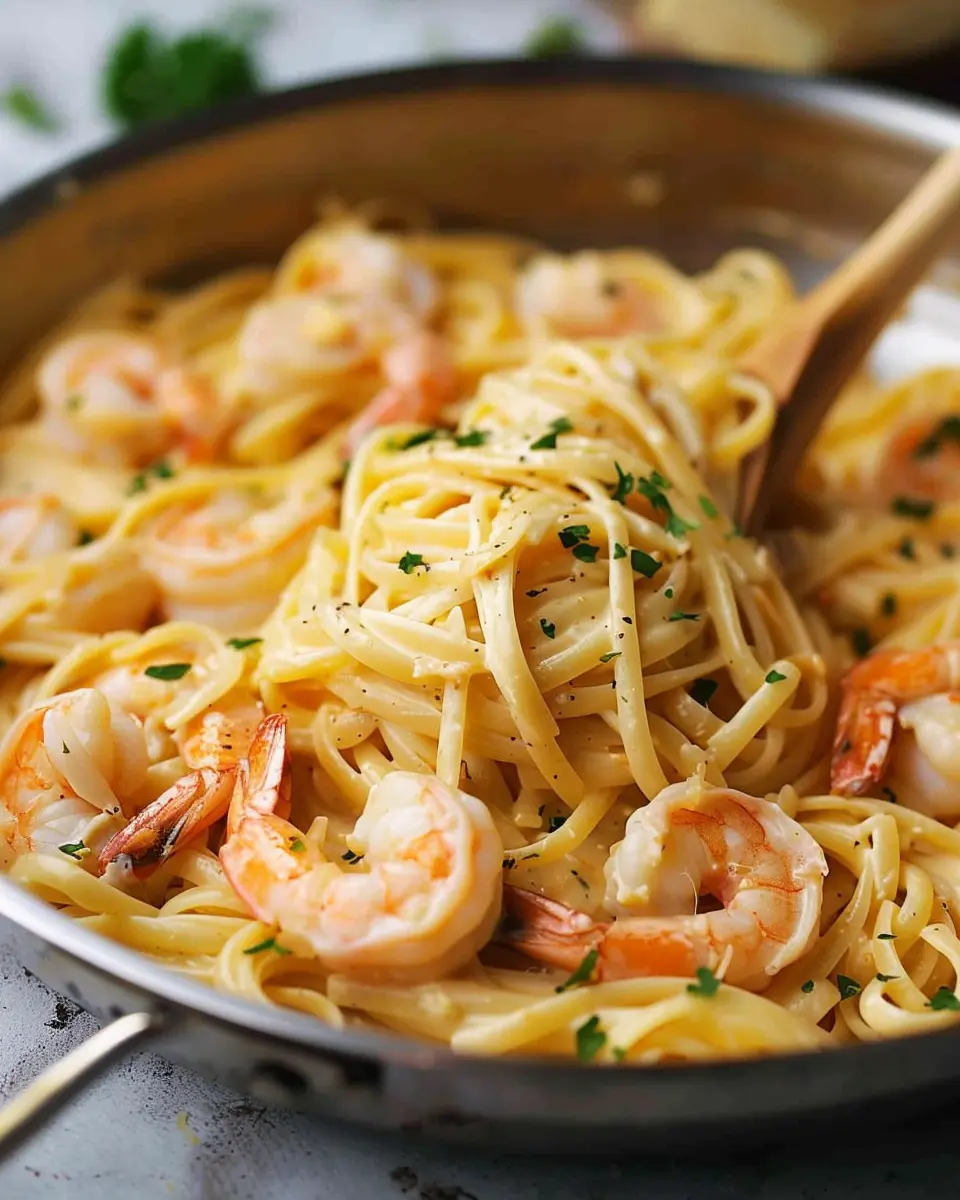 Creamy Garlic Shrimp Pasta: Indulgent Comfort at Home
