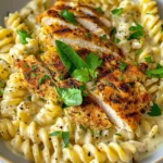 Creamy Chicken Garlic Parmesan Pasta Recipe