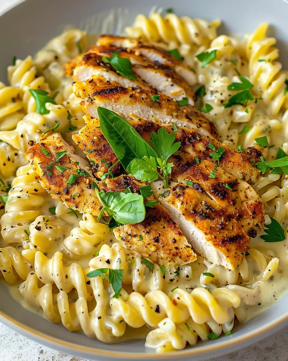 Creamy Chicken Garlic Parmesan Pasta: An Easy Weeknight Delight