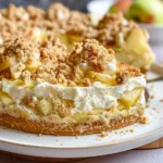 Mascarpone Apple Crumble Torta