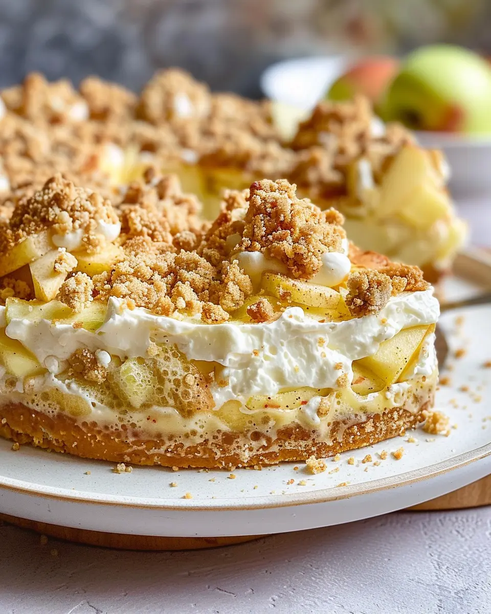 Mascarpone Apple Crumble Torta: The Best Homemade Dessert Delight