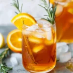 Honey Rosemary Iced Tea