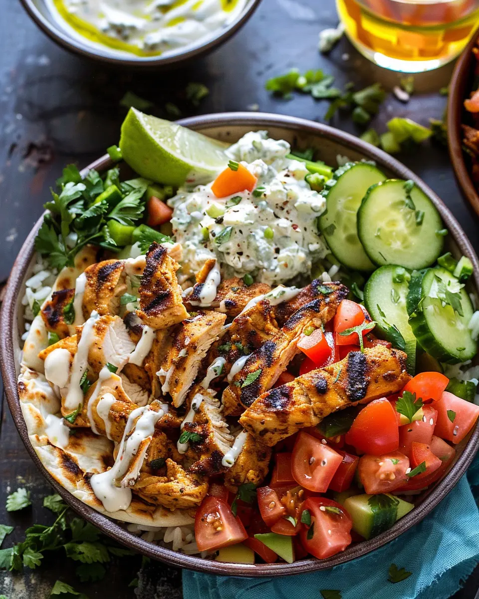 Chicken Tzatziki Bowls: Easy, Flavorful Dinner for Any Night