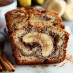 Cinnamon Swirled Banana Bread
