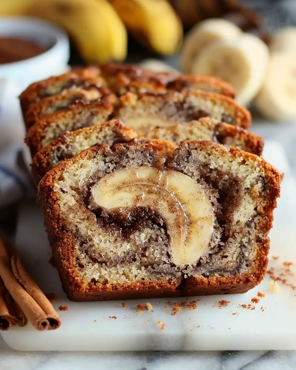 Cinnamon Swirled Banana Bread: The Best Comforting Treat to Bake