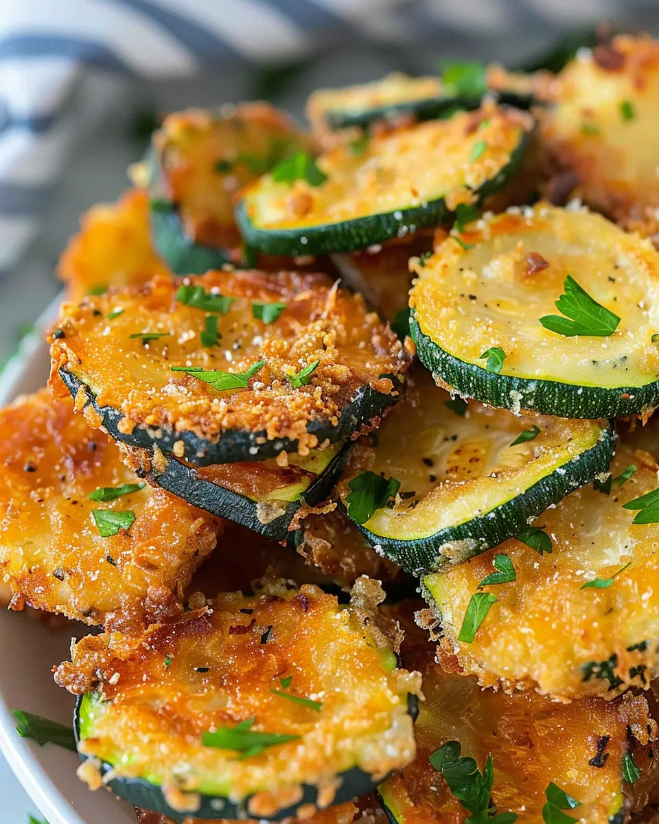 Crispy Buttery Fried Zucchini: A Delightful Guilt-Free Snack