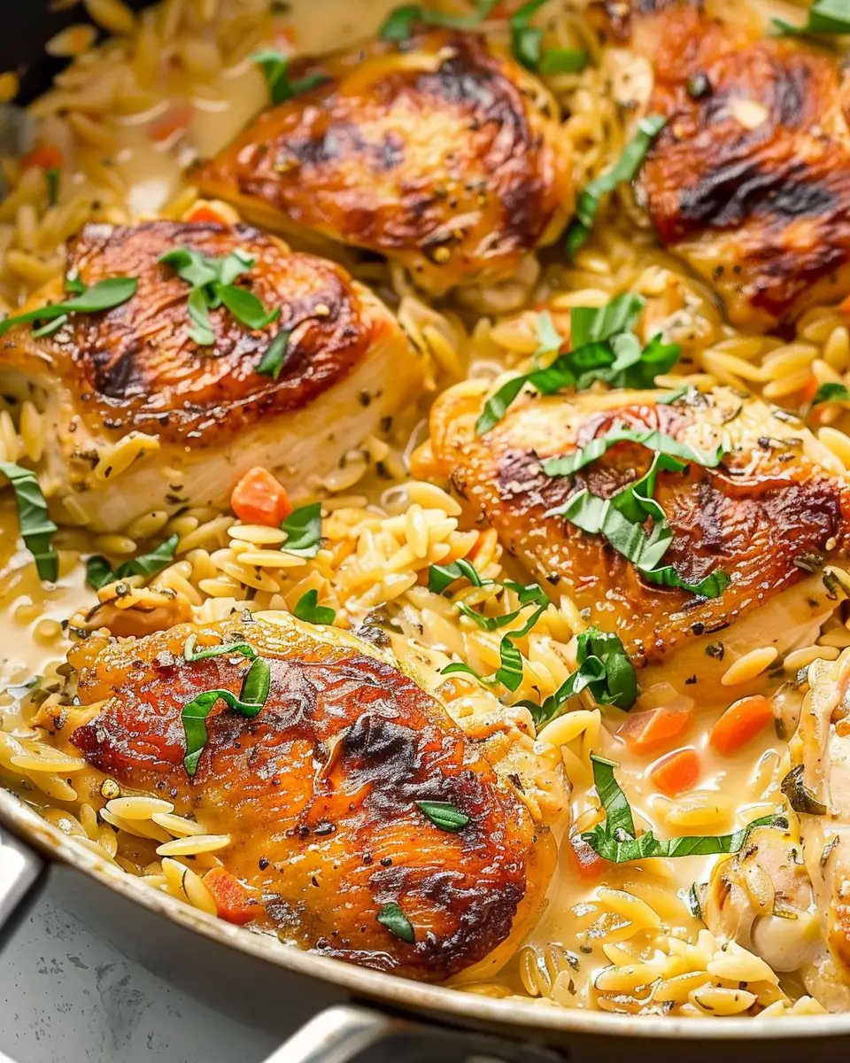 One Pot Chicken and Orzo: Easy Comfort Food for Any Night