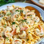 Creamy Garlic Butter Shrimp Pasta Recipe
