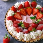 Whipped Strawberry Tart