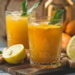 Lemon Turmeric Ginger Wellness Drink