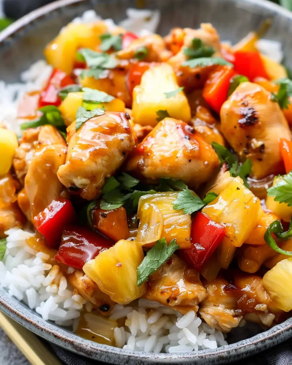 Pineapple Chicken Stir Fry: Easy, Flavorful Dinner Delight