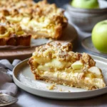 Mascarpone Apple Crumble Torta