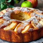 Easy Italian Apple Cake with Olive Oil