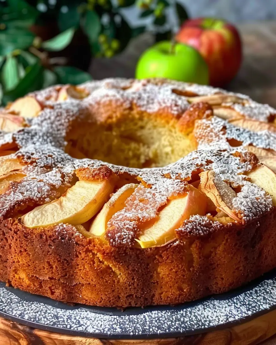 Easy Italian Apple Cake with Olive Oil: A Delightfully Moist Treat