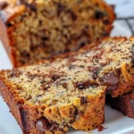 Moist Chocolate Chip Banana Bread
